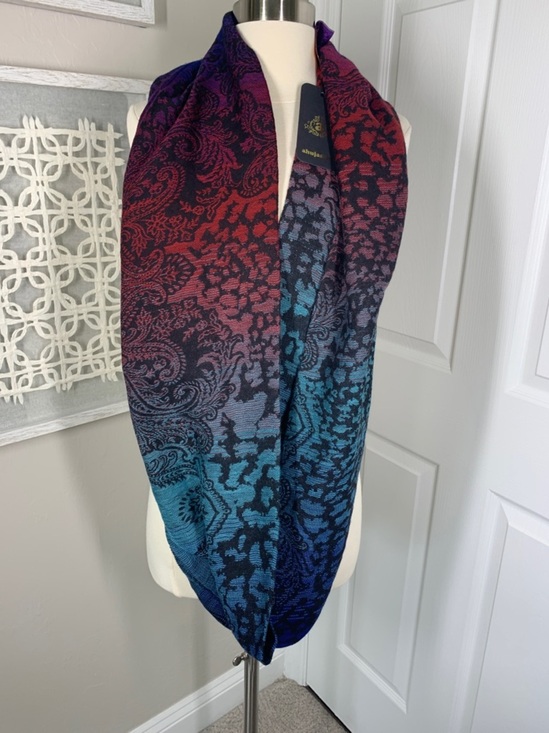 Ahujasons Accessories - Ahujasons colorful hombre merino wool and modal infinity scarf New With Tags